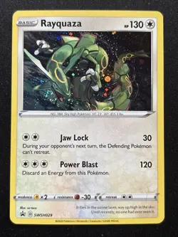 Rayquaza - Holo Promo SWSH: Sword & Shield Promo Cards SWSH029 NM - Image 1