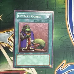 Yugioh! Upstart Goblin MRL-033 Common 1st Edition VLP/NM - Image 1