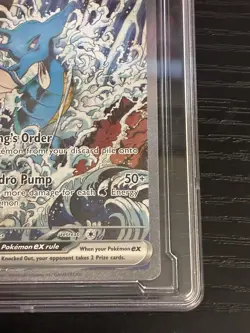 Kingdra EX SVP 131 Shrouded Fable Black Star Promo Pokemon TCG Card NM Condition - Image 3