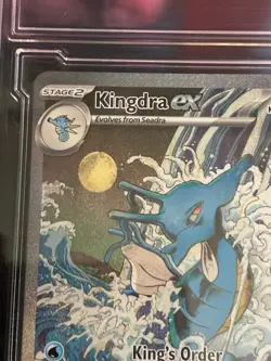 Kingdra EX SVP 131 Shrouded Fable Black Star Promo Pokemon TCG Card NM Condition - Image 5