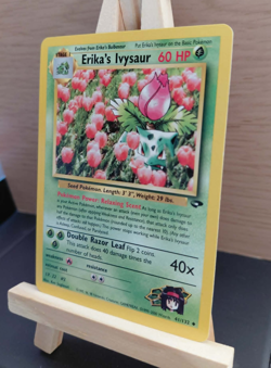 Pokemon TCG Card Gym Challenge Erikas Ivysaur 41/132 EXC 2000 WOTC - Image 3