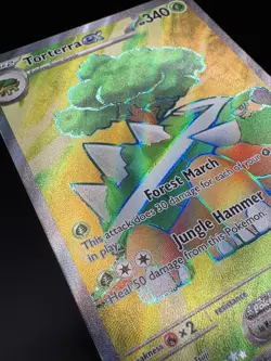 Pokemon Torterra EX 185/162 Sv05: Temporal Forces Full Art Holo Card NM - Image 4