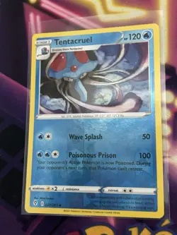Tentacruel - 027/203 - Reverse Holo - Evolving Skies - NM - Pokemon Card - Image 1