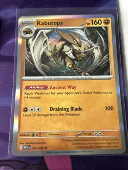 Kabutops 141/165 Holo MEWen 151 English Pokemon Card - NM - Image 1