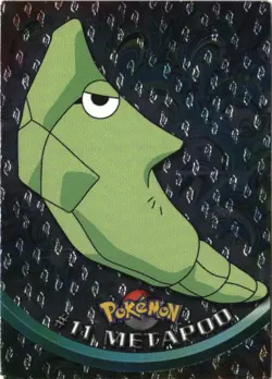 Metapod #11 Topps Trading Cards Series 1 Pokemon Damaged - Image 1