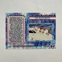 Pokemon The Movie 2000 Topps The Waterspout Foil Trading Card - Image 2