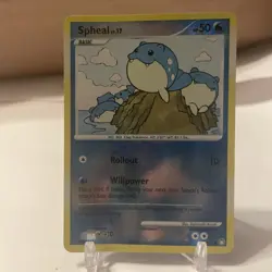 Pokemon Card - Spheal Mysterious Treasures 102/123 Reverse Holo - Image 1
