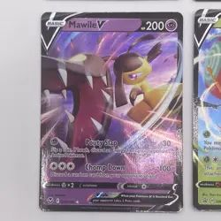 Lot Of 6 Pokemon V Cards Rayquaza Arceus Kyurem Mawile Orbeetle Chandelure - Image 5