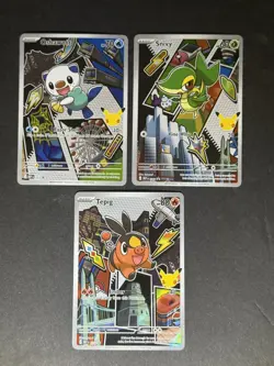 Snivy 049 Tepig 050 Oshawott 051 Set MEP Mega Evolution Promo Pokemon Card - Image 1