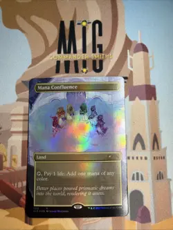 Mana Confluence ✨ Borderless FOIL ✨ MTG NM Near Mint Secret Lair (1012) - Image 1