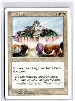 Dust to Dust Fifth Edition HP LP x1 MTG Magic: the Gathering - Image 1