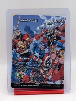 Warleader's Call (Borderless) Marvel Universe Eternal-Legal Regular - Image 1