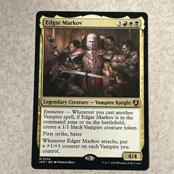 Edgar Markov #234 (NM) Innistrad Remastered MTG Mythic Vampire - Image 1