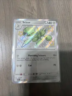 Scizor 191/091 SV: Paldean Fates Holo - 2024 Pokemon TCG - English - NM - Image 1
