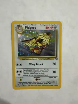 Pokemon Jungle Pidgeot 08/64 Unlimited Holo Rare Card - Image 1