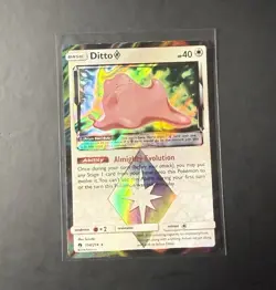 Pokemon Ditto Prism Star 154/214 Lost Thunder Holo Rare EN 2018 - Image 1