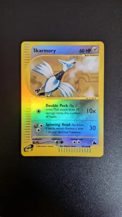 Pokemon Cards Skarmory 97/144 Reverse Holo Skyridge Common - Image 1