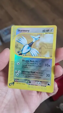 Pokemon Cards Skarmory 97/144 Reverse Holo Skyridge Common - Image 2