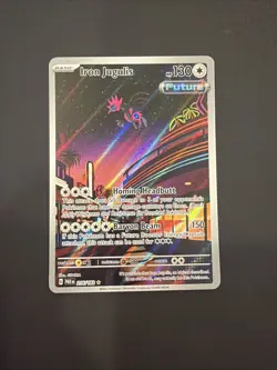 Pokemon TCG Iron Jugulis Paradox Rift Holo Card 216/182 Near Mint Condition - Image 1