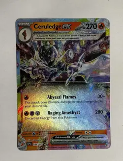 Ceruledge EX 36/191 - Double Rare - Surging Sparks - Pokemon TCG NM - A4 - Image 1