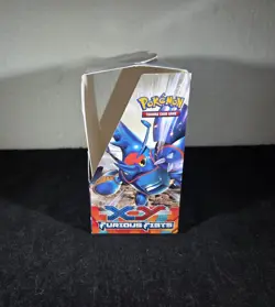 Furious Fists - Pokemon XY TCG - EMPTY Display Booster Box - Image 3