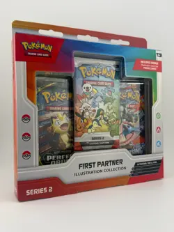 Pokemon TCG First Partner Illustration Collection Series 2 Promo Box SHIPS FAST - Image 1