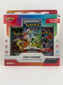 Pokemon TCG First Partner Illustration Collection Series 2 Promo Box SHIPS FAST - Image 2