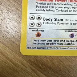 Snorlax 30/130 Rare Base Set 2 Pokemon Near Mint - Image 5