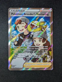 SWSH03: Darkness Ablaze #188/189 Pokemon Breeder's Nurturing (Full Art) - Image 1