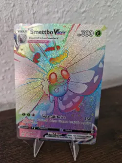 Pokemon Smettbo VMAX Rainbow Rare 190/189 Darkness Ablaze Deutsch - Image 1