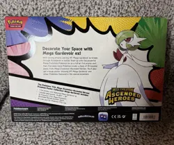 Pokemon Ascended Heroes Premium Poster Collection Mega Gardevoir Ex Box Sealed - Image 2