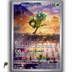 2024 Pokemon Scarlet & Violet Promo Teal Mask Ogerpon SVP 123 Holo NM - Image 1