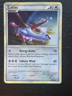 Pokemon TCG Latios and Latias cosmo holo promos hgss(read description) - Image 2