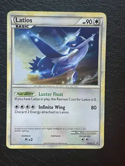Pokemon TCG Latios and Latias cosmo holo promos hgss(read description) - Image 5