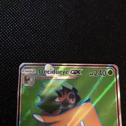 Decidueye GX - SM37 - Full Art Promo POKEMON SUN & MOON PROMOS LP - Image 3