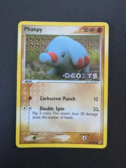 Pokemon TCG Phanpy Ex Deoxys Reverse Holo Stamped 69/106 MP - Image 1