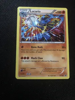 Lucario - XY140 - Holo Rare Promo POKEMON XY PROMOS MP - Image 1