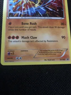 Lucario - XY140 - Holo Rare Promo POKEMON XY PROMOS MP - Image 2