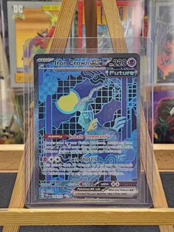 Iron Crown ex - Pokemon Holo SIR Prismatic Evolutions 158/131 NM - Image 1