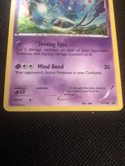Azelf - XY142 - Holo Rare Promo POKEMON XY PROMOS NM- LP - Image 2