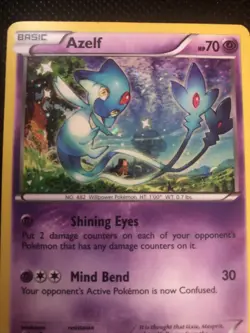 Azelf - XY142 - Holo Rare Promo POKEMON XY PROMOS NM- LP - Image 4