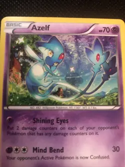 Azelf - XY142 - Holo Rare Promo POKEMON XY PROMOS NM- LP - Image 5