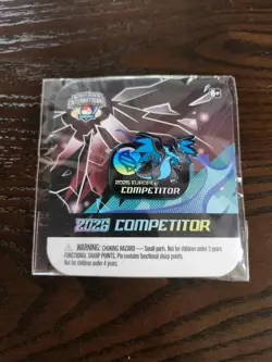 EUIC International Championship 2026 Pokemon Competitor Pin (Mega M Charizard X) - Image 1