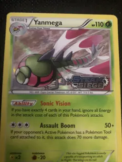Yanmega - XY144 - Pre-Release Promo POKEMON XY PROMOS LP - Image 4