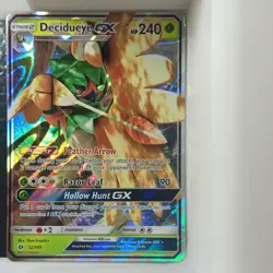 Decidueye GX 12/149 SM Base Set Ultra Rare Full Art Holo 240 HP Stage 2 Eng - Image 1