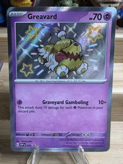Greavard Pokemon 070 Black Star Promo - Image 1
