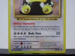 Snorlax XY179 Pokemon XY Promo MP - Image 3