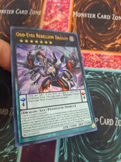 Yugioh Odd-Eyes Rebellion Dragon BLCR-EN076 Ultra Rare 1st Edition Near Mint - Image 2