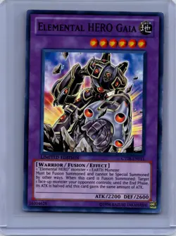 Elemental HERO Gaia 1st Edition Common Battles of Legend: Chapter 1 BLC1-EN154 L - Image 1