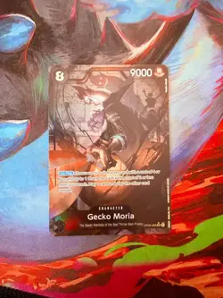 One Piece CCG Gecko Moria OP06-086 Alt Art SR English MINT PACK FRESH - Image 1